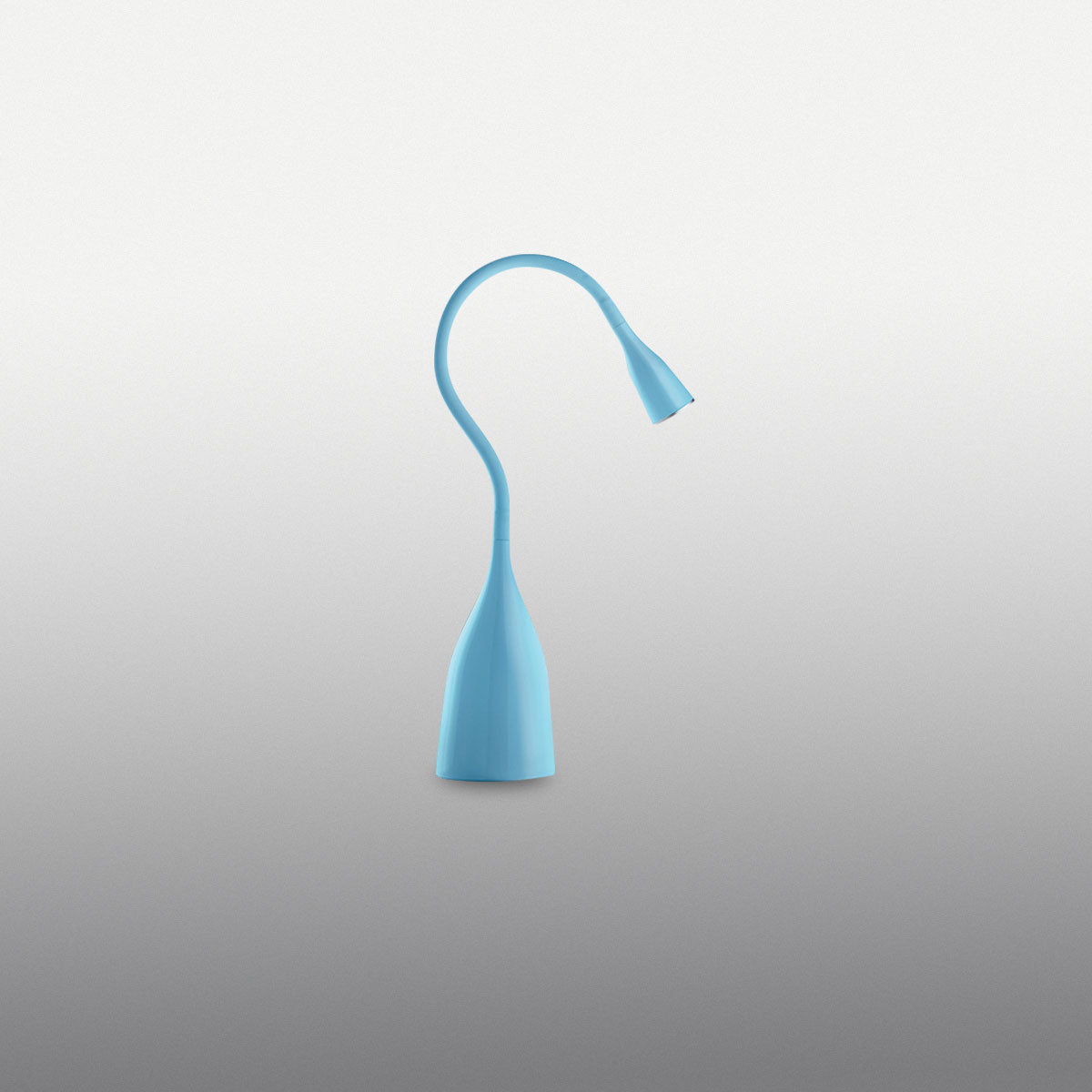 Lampada da Tavolo LED Gea Luce GLS023 Celeste Lucido 5W 3000K Dimmerabile Touch Gea Luce