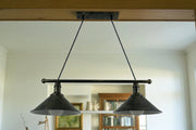Lampadario bilanciere per cucina in stile rustico EMMA SP2 DIAMANTLUX