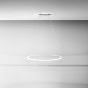 Lampadario Cerchio LED Bianco Ø80 cm Moderno - Favolux Halo SG