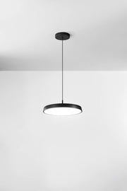 Lampadario a sospensione cilindrica 50cm nero design urbano - Morelight URBAN 2102N