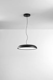 Lampadario a sospensione LED tondo Ø60cm nero design minimalista - Morelight ZENAL 2107N