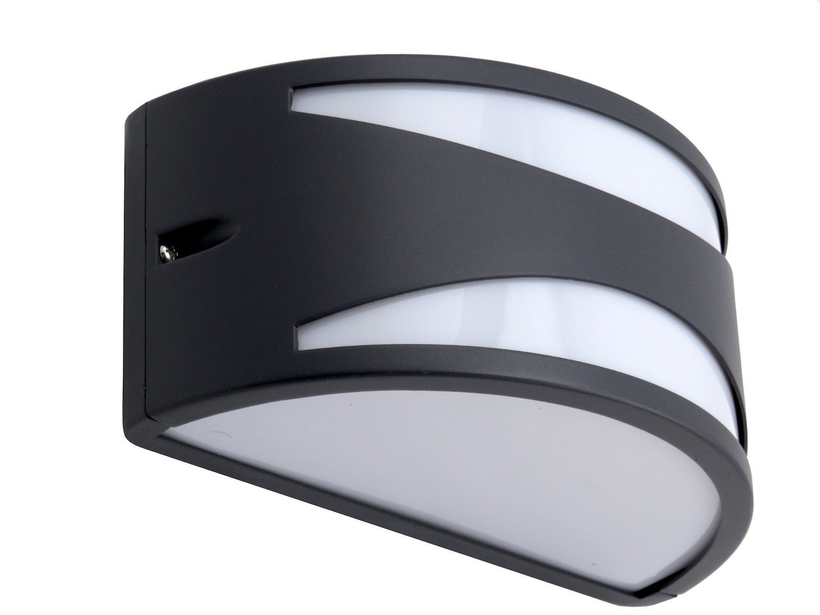 LEDA-A Applique da esterno design antracite DIAMANTLUX