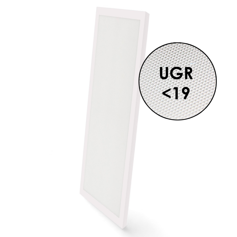 Plafoniera LED soffitto sottile rettangolare 120x30 40W LM5273