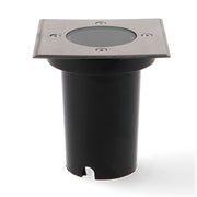 Faretto Calpestabile Esterno Quadrato GU10 IP67 Acciaio Inox LM7302