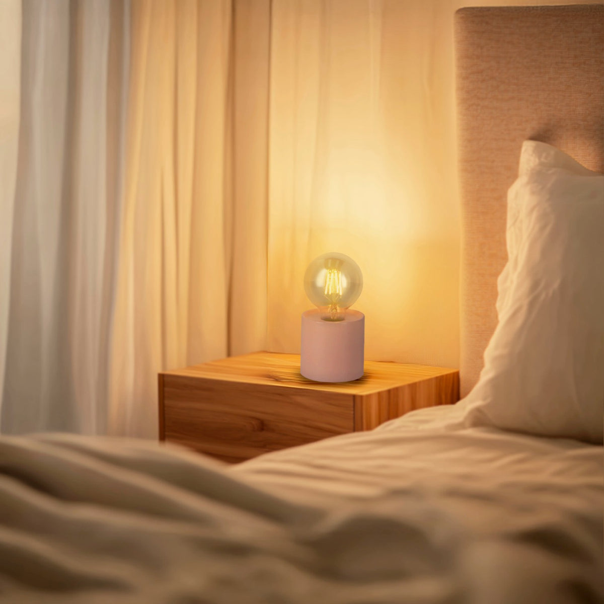Lampada da tavolo LED ricaricabile Mimotec Pink Ditadi MI4011 – foto 2