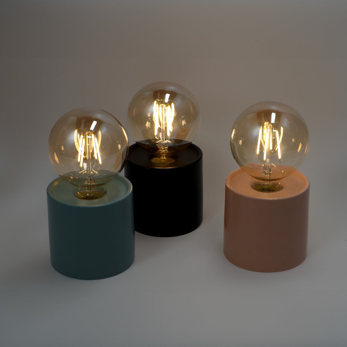 Lampada da tavolo LED ricaricabile Mimotec Blue Ditadi MI4013 – foto 4