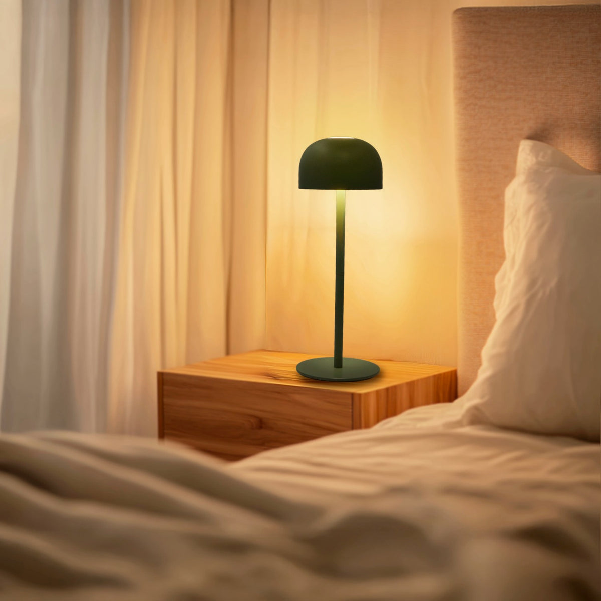 Lampada da tavolo LED ricaricabile Mimotec Greenlux MI4017 – foto 2