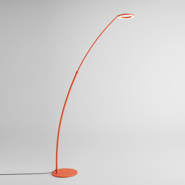 Piantana ad Arco LED GPIA30 Arancio Bruciato 25W Dimmerabile | Gea Luce Diamant Lux