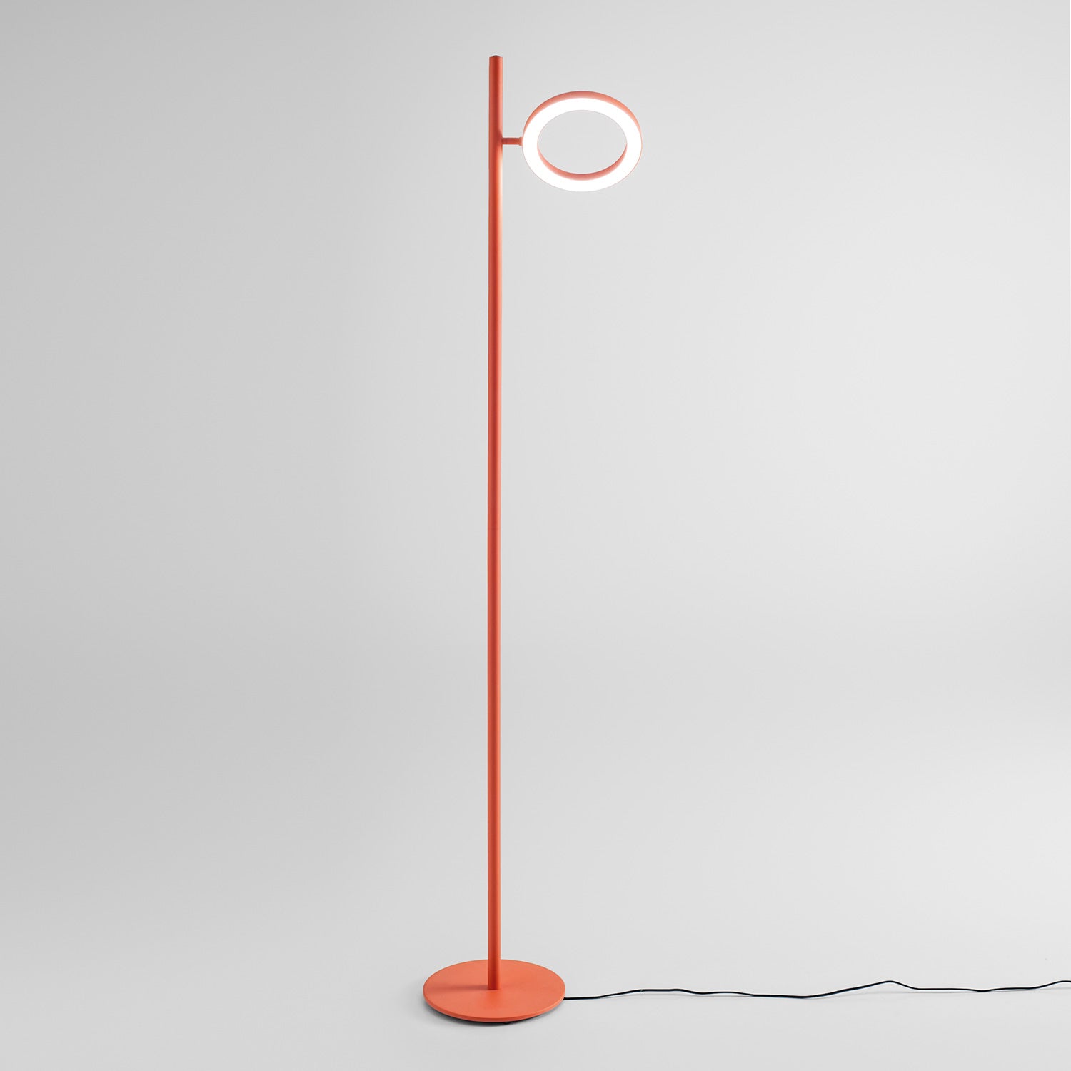 Piantana LED GPIA31 Arancio Bruciato 25W Dimmerabile Orientabile | Gea Luce Diamant Lux