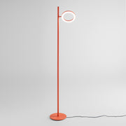 Piantana LED GPIA31 Arancio Bruciato 25W Dimmerabile Orientabile | Gea Luce Diamant Lux