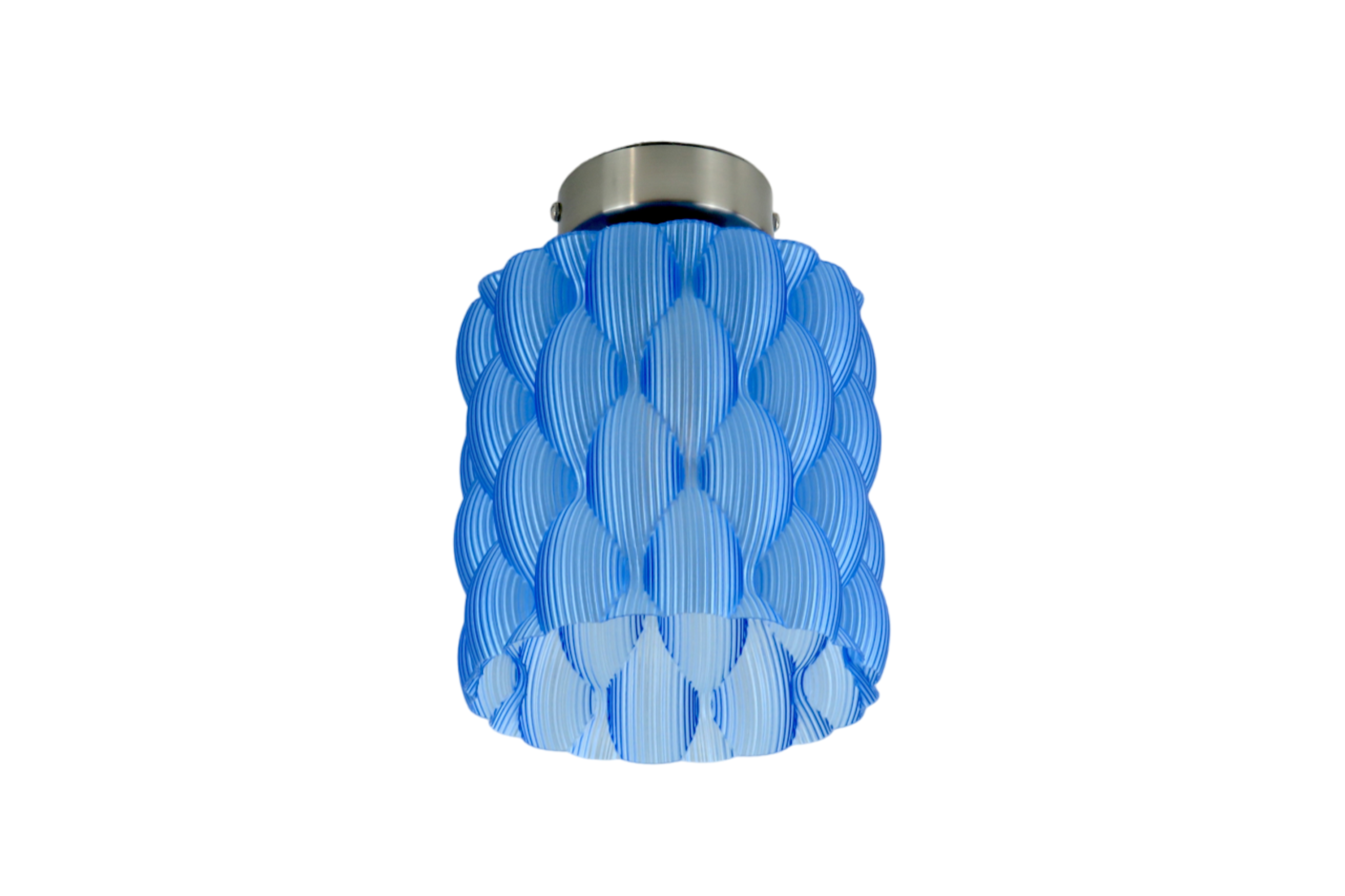 Plafoniera bagno cameretta blu | CONCA