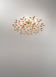 Plafoniera con Cristalli Morelight Crystallivs 8 Luci 2088/2088C/2088CF Ø86
