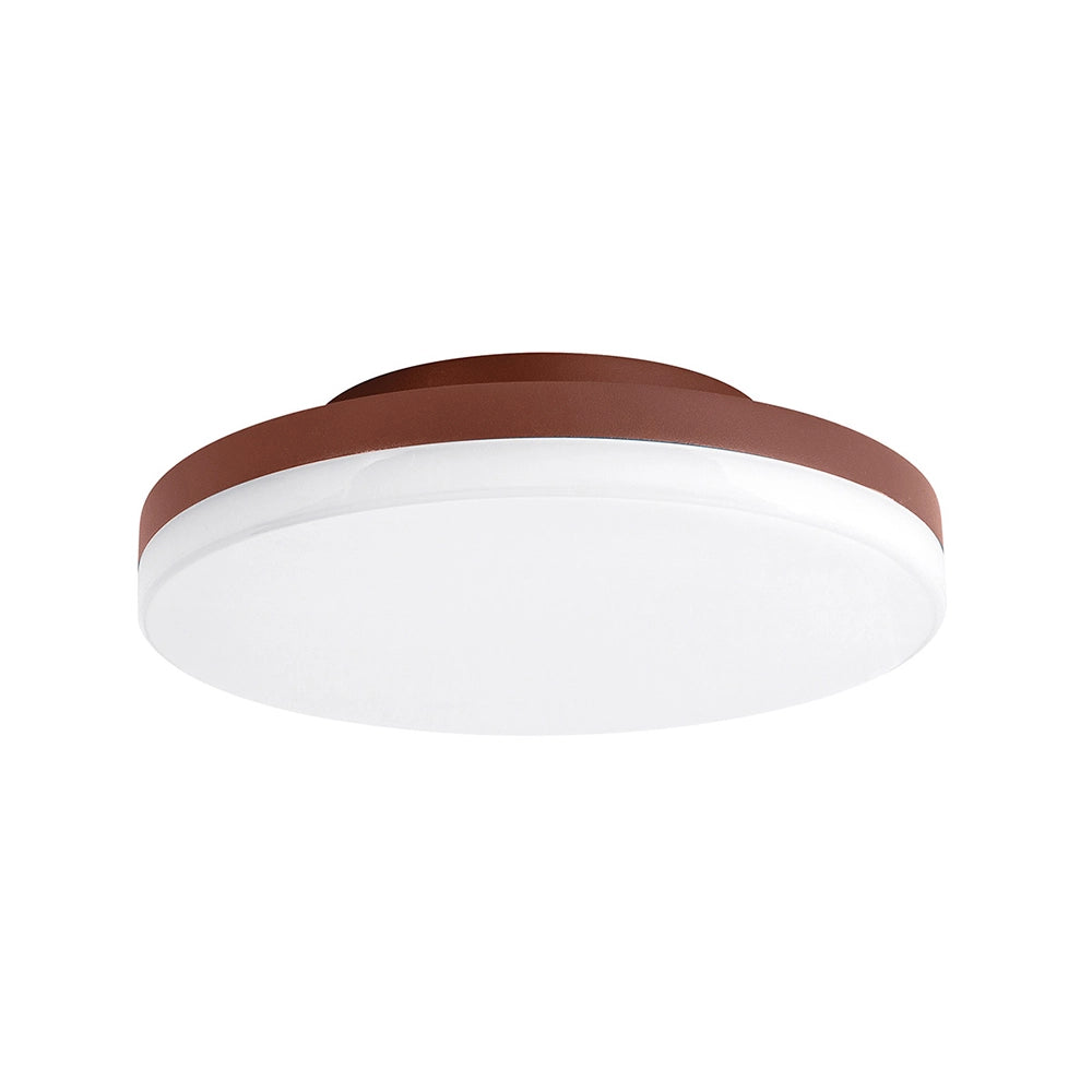 Plafoniera da esterno Gea Luce GPL362 marrone