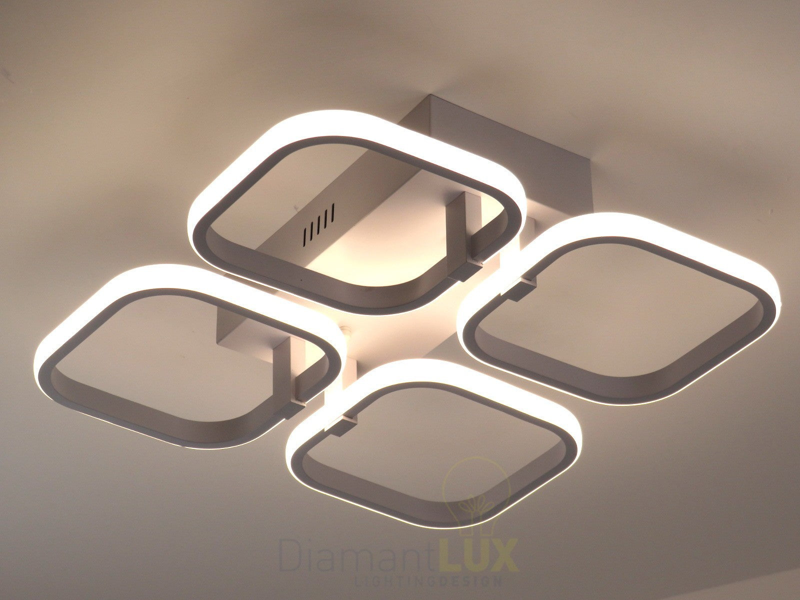 Plafoniera LED bagno design DIAMANTLUX 1701-4