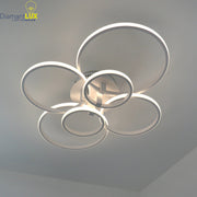 Plafoniera LED cucina bianco SARA P6 DIAMANTLUX