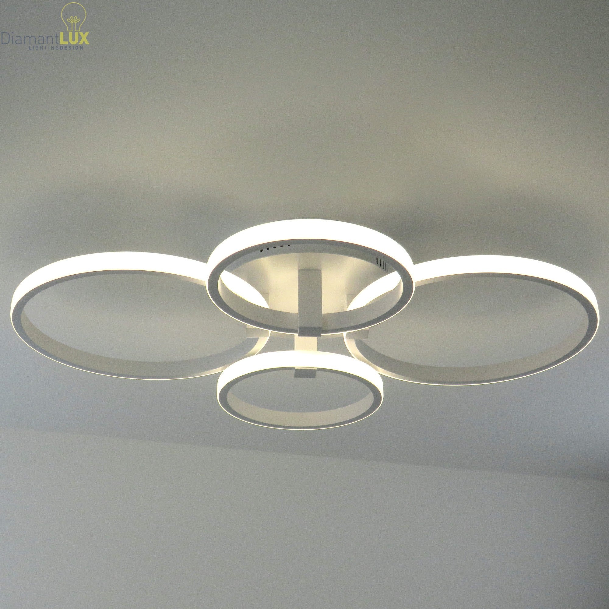 Plafoniera LED cucina SARA P4 BIANCO DIAMANTLUX