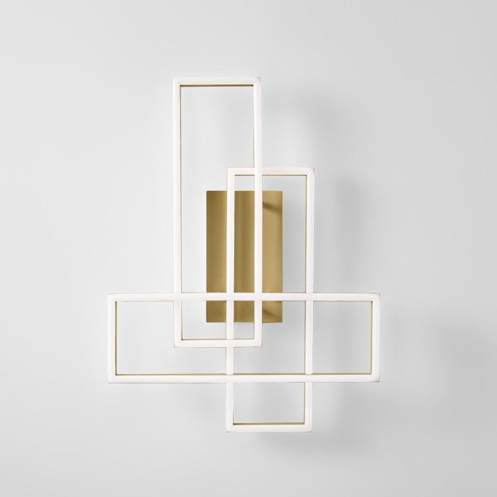 Plafoniera LED moderna geometrica DYANA P Gea Luce