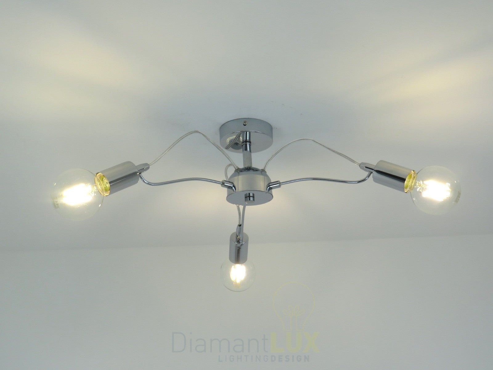 plafoniera soffitto design AUSTIN-P3 DIAMANTLUX