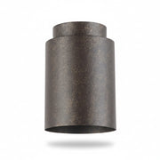 Plafoniera Cilindrica Rustica Vintage E27 Marrone Oro - Diamantlux 1075 PL1