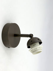 PLDIS1 TELAIO STRUTTURA BRACCIO PER APPLIQUE PLAFONIERA CLASSICO RUSTICO COUNTRY VINTAGE MARRONE DIAMANTLUX