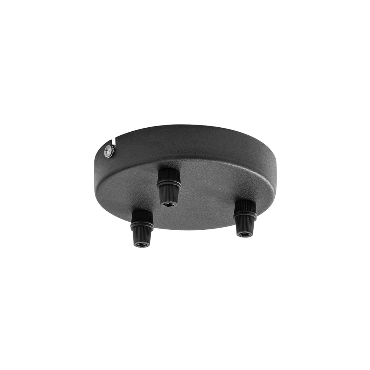 Rosone a Soffitto Multiplo a 3 Fori – Sistema Componibile Ø12cm