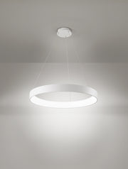 Sospensione Band Diodi XL 2074 Morelight LED 136W Alluminio