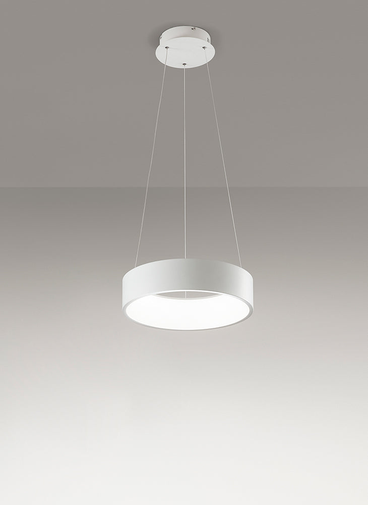 Sospensione Band Diodi Piccola 2070 Morelight LED 25W Alluminio