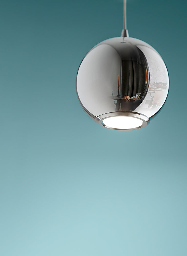 Sospensione Sfera Diodi 2033 Morelight Cromo LED 3W 3000K