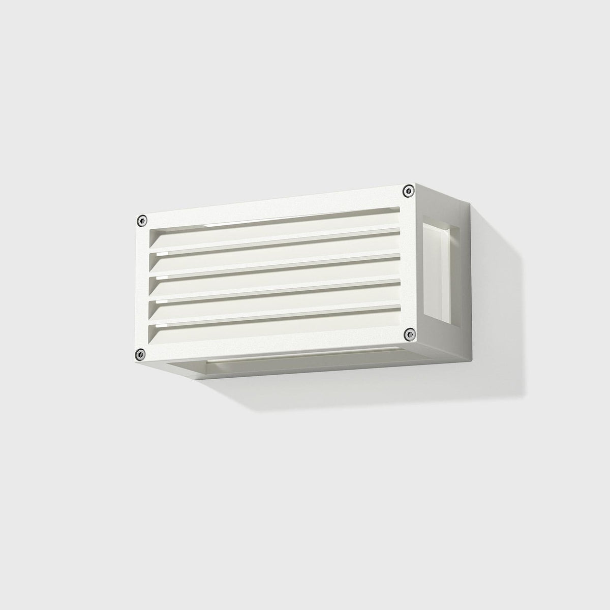 Applique da Esterno Rettangolare Bianco in Alluminio – Spacelux