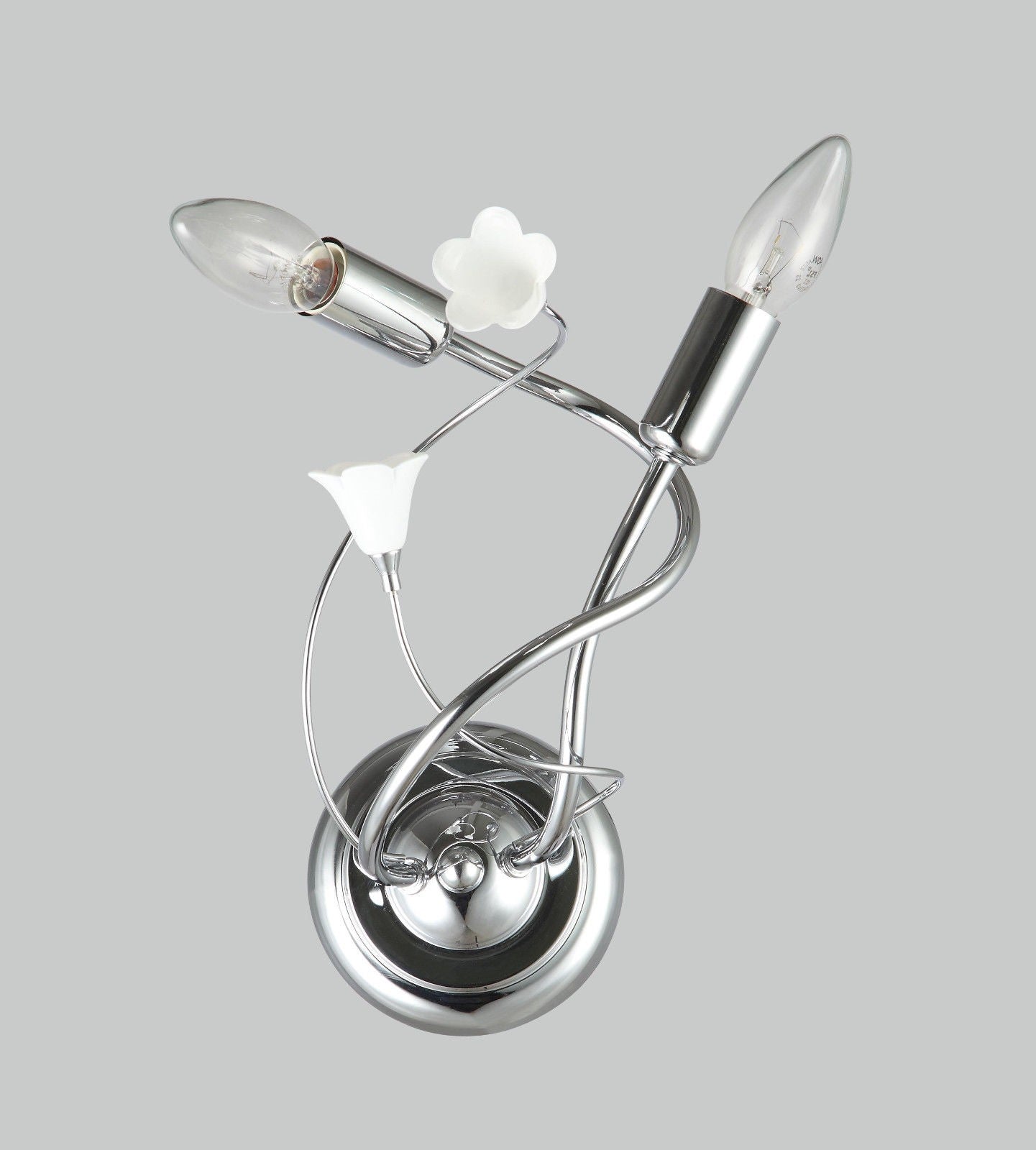 TEA A2 Applique cromato da parete DIAMANTLUX