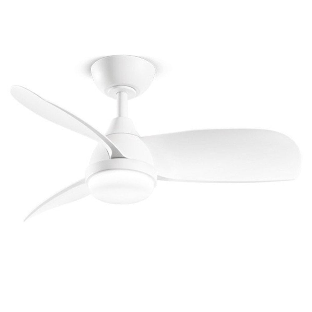 Ventilatore da soffitto Perenz Milo 7192 B CT bianco opaco con luce LED