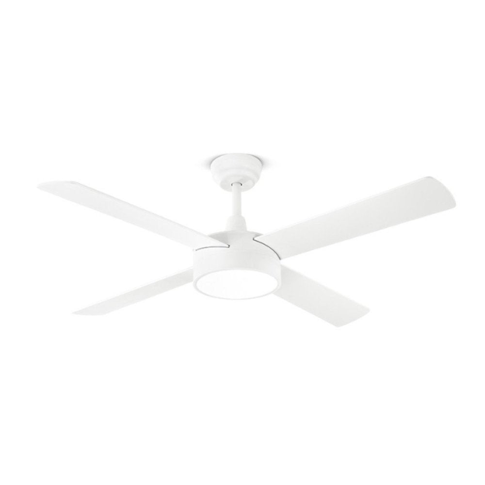 Ventilatore da soffitto Perenz Orione 7179 B CT bianco opaco con luce LED