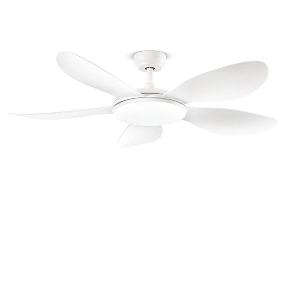 Ventilatore da soffitto Perenz Smarti 7173 B CT bianco opaco con luce LED