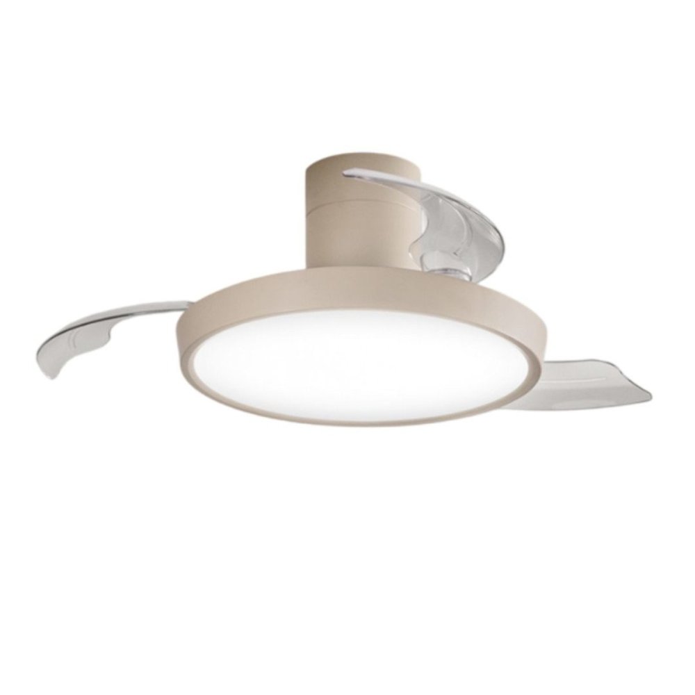 Ventilatore da soffitto Perenz Zora 7195 SB CT sabbia opaco a pale scomparsa